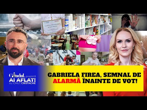 Gabriela Firea - Alegeri pentru oameni sau pentru partide? | Ai Aflat! Cu Ionuț Cristache