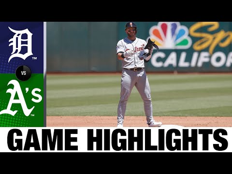 Tigers vs. Athletics Game 1 Highlights (7/21/22) | MLB Highlights