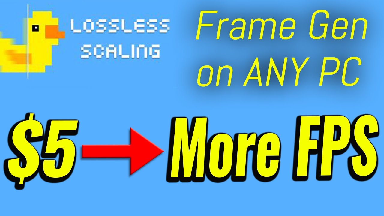 Loseless Scaling - How I use This POWERFUL $5 APP for more FPS on my Gaming PC