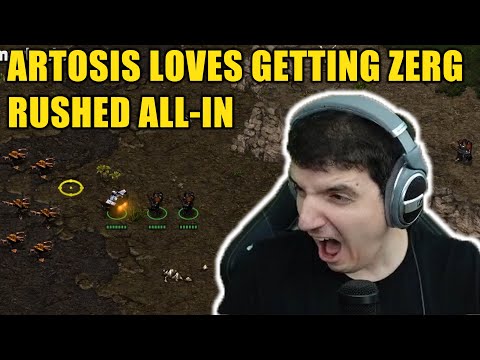 Artosis gets Zergling rushed and just quits - Artosis Clips - Starcraft: Remastered Broodwar