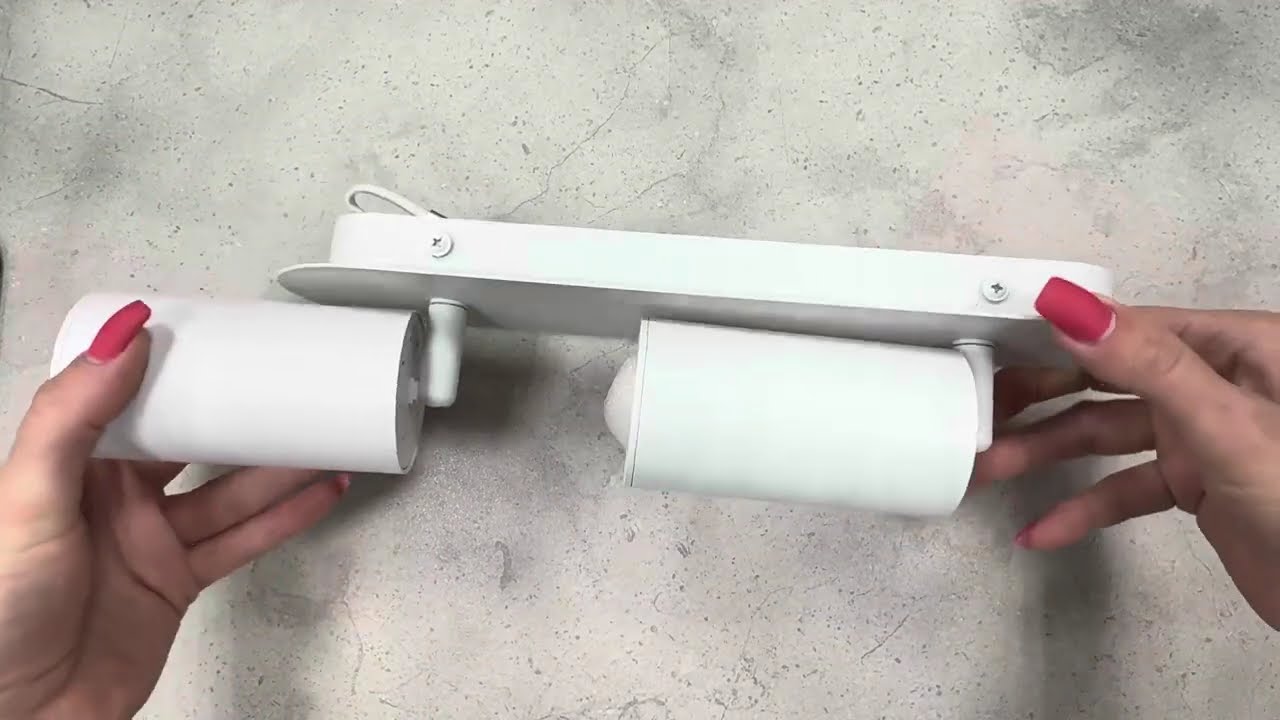 Накладной поворотный светильник FERON ML311-2 белый 40103