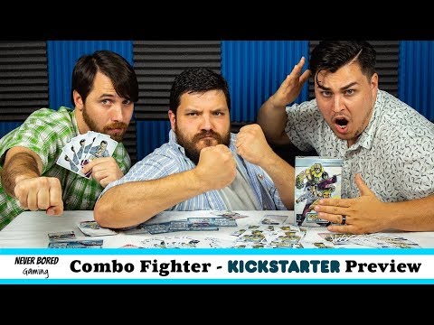 Combo Fighter - Kickstarter Preview (Board Game)