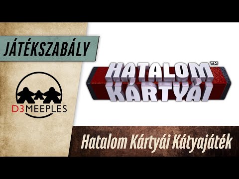 JÁTÉKSZABÁLY: HATALOM KÁRTYÁI KÁRTYAJÁTÉK (ALAPSZABÁLYOK) - d3meeples