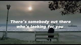 A Rocket To The Moon - Somebody Out There [lyrics]