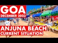 Goa | Anjuna Beach - December 2023 | Situation Update,Anjuna Market,Shopping, Flea Market | Goa Vlog