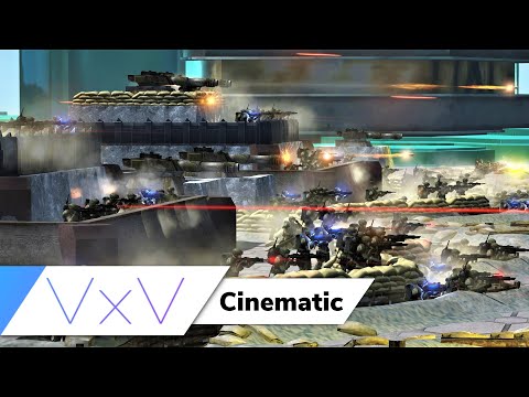 [Star Wars vs. Warhammer 40k] Imperial Guard Fortified Trench Defense | Cinematic | Assault Squad 2