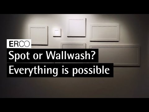 Flexible use of light distributions from accenting to wallwashing | ERCO