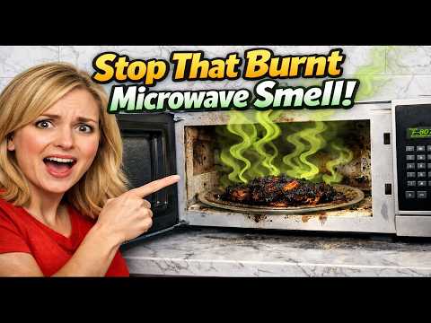 How to Remove Burnt Smell From Your Microwave in Minutes