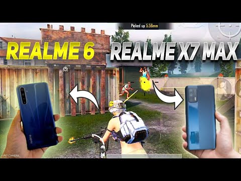 REALME 6 VS REALME X7 MAX⚡ 90 FPS VS 90 FPS 💥 2V2 TDM CHALLENGE 🥶 BGMI