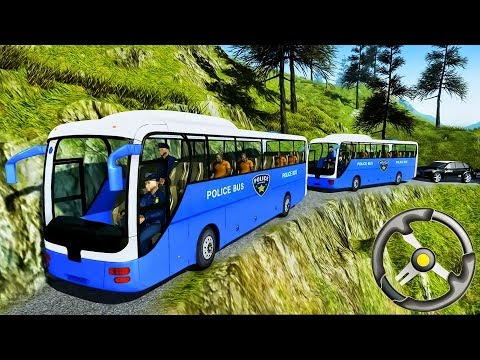 Police Bus Driver - Offroad Prisoner Transport | Best Android Gameplay