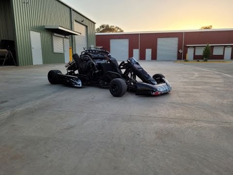 400hp hayabusa gokart this thing was a weapon