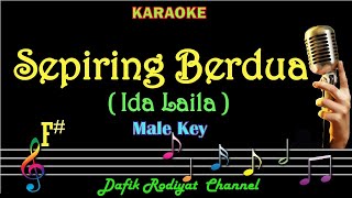 Download lagu Sepiring Berdua (Karaoke) Ida Laila Nada Pria/Cowok Male key F# Dangdut Original mp3
