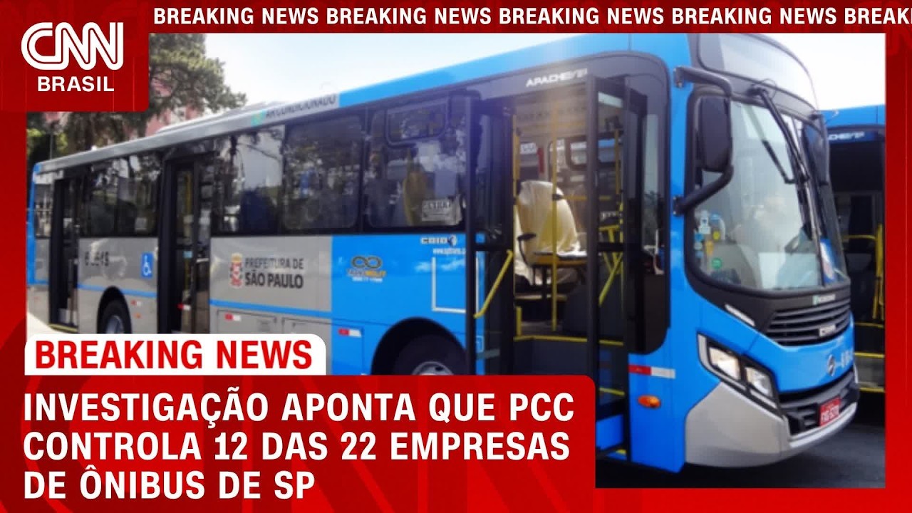 Investigação aponta que PCC controla 12 das 22 empresas de ônibus de SP | CNN NOVO DIA