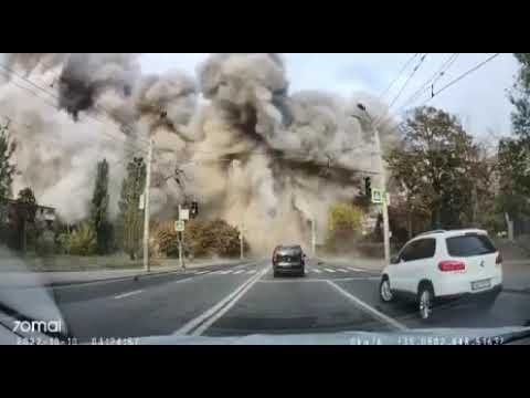 MASSIVE EXPLOSION in KIEV OCT 10, 22