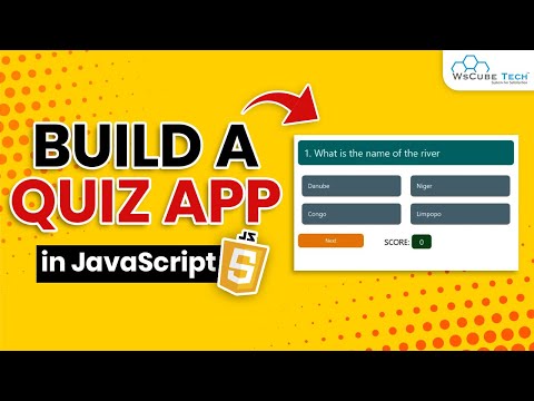 Quiz App JavaScript Build A Quiz App With JavaScript in Hindi JavaScript Project