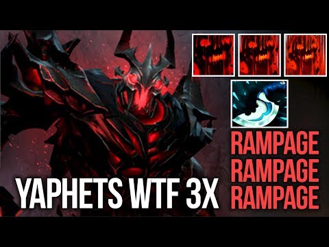 Legendary YaphetS EPIC Shadow Fiend - PERFECT IS SHIT! Triple Rampage Dota 2