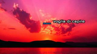 mina se il mio canto sei tu karaoke