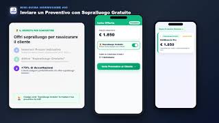 Mini-Guida 09: Inviare un Preventivo con Sopralluogo Gratuito