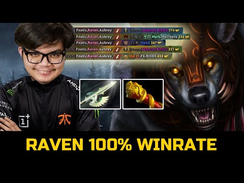 RAVEN WITH HIS 100% WINRATE URSA - FNATIC NEW CARRY DOTA 2