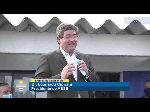 Presidente de la República entregó ambulancia 0 kilómetro en Cuchilla de Guaviyú