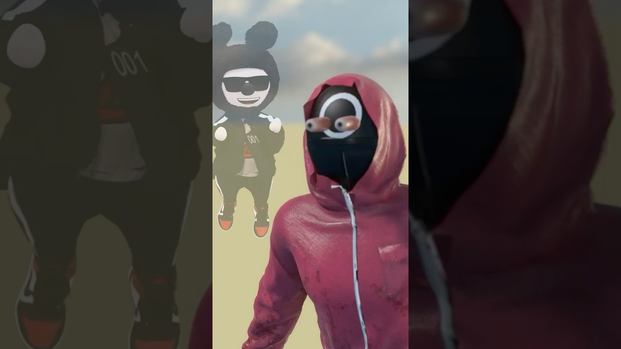 The Squid Game Cheat: Become a Ghost  #shorts