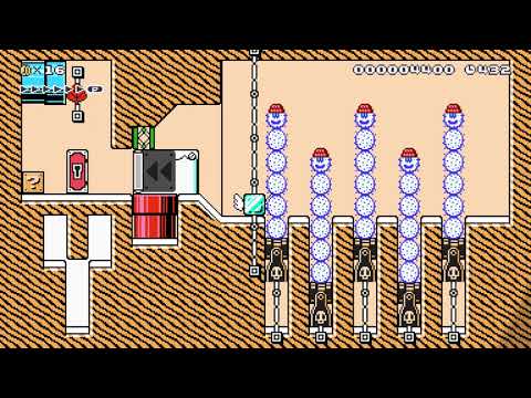 Playing with Snow Balls! Super Mario Maker 2