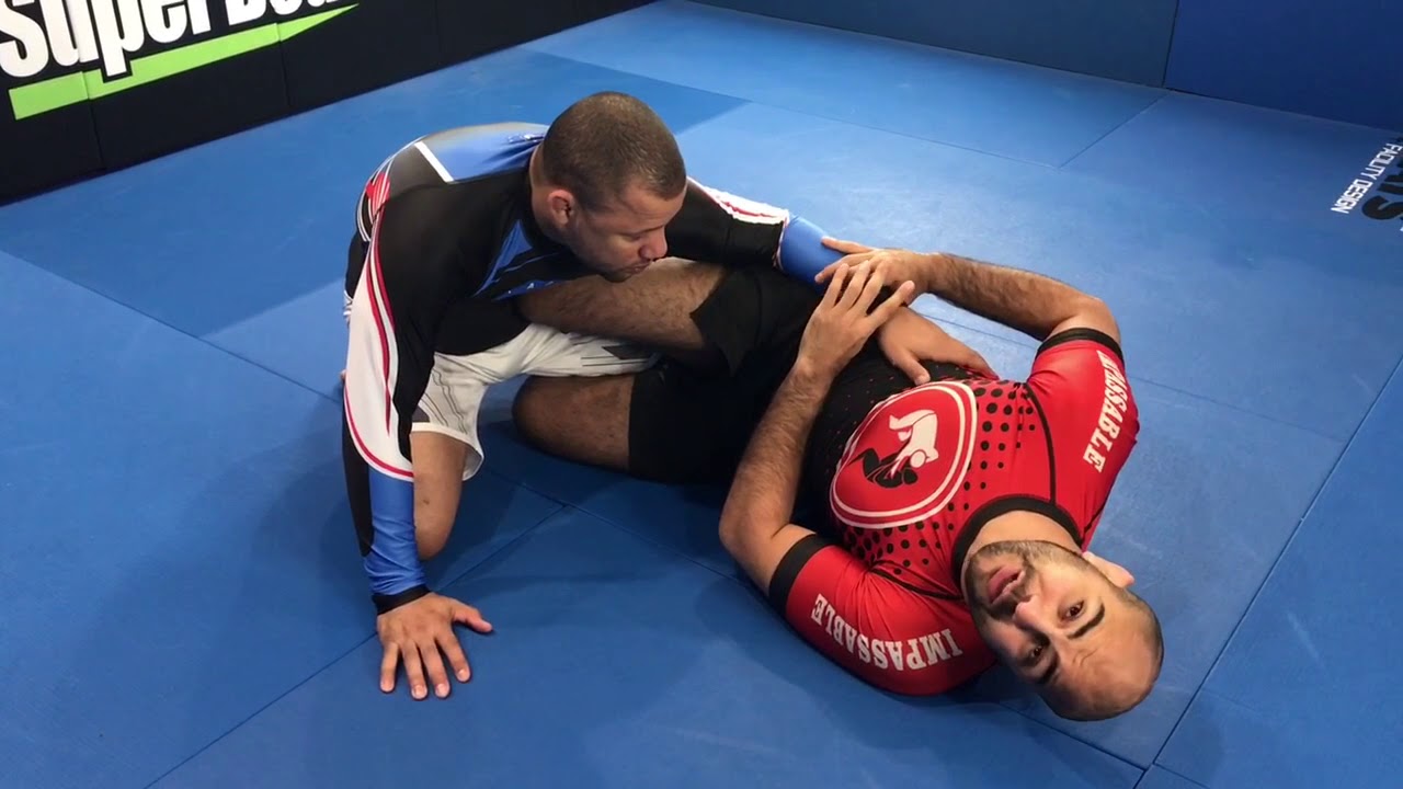 Z Guard or Knee Shield Half Guard Position