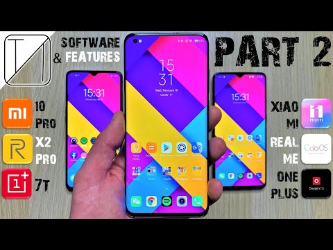 Xiaomi Mi 10 Pro vs Realme X2 Pro vs OnePlus 7T - Software Comparison