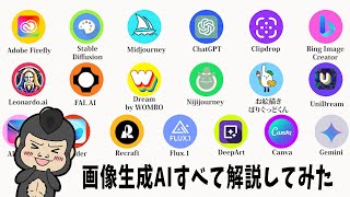 【AI全解説】すべての画像生成AIを11分で解説