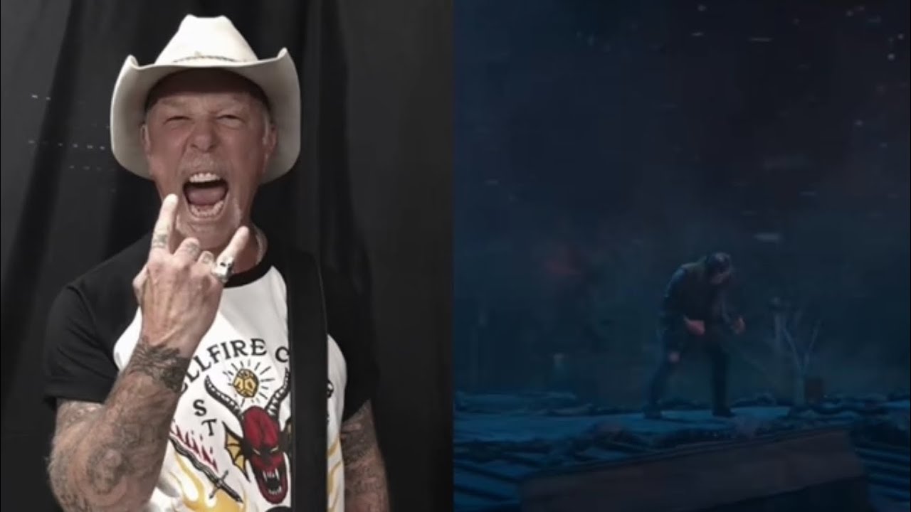 Metallica DUETS Eddie Munson Master Of Puppets Guitar Scene | Stranger Things | TikTok