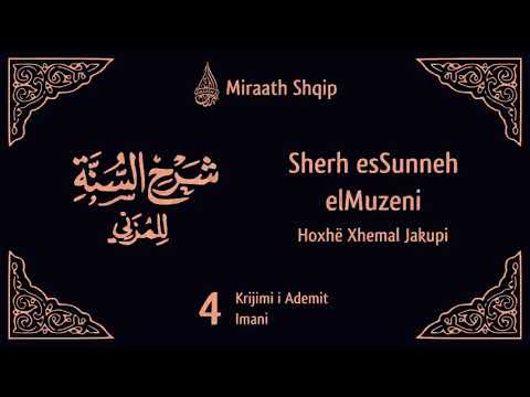 4. Sharh esSunneh - elMuzeni - Hoxhë Xhemal Jakupi
