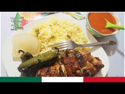 Un Rico Arroz Blanco Con Queso y Chiles Curtidos Receta Sencilla Pero Muy Rica