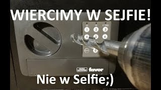 Atak siłowy na sejf Burg Wachter Favor S5E - wkrętarka da radę ? Oglądajcie!;)