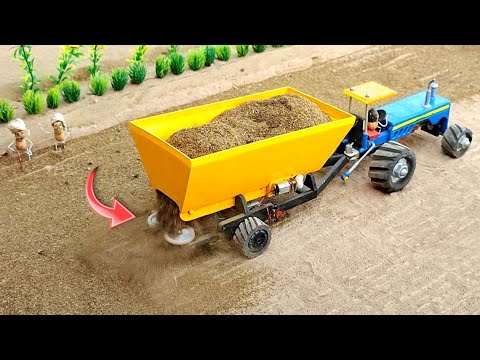 Diy tractor mini Farming Projects | Creative Farming Technologies | @sunfarming7533