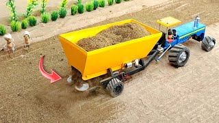 Diy tractor mini Farming Projects | Creative Farming Technologies | @sunfarming7533