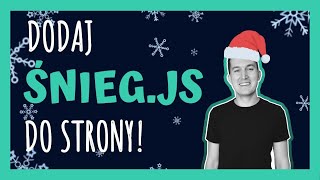 Jak zrobić śnieg na stronę w JavaScript, HTML i CSS? cz. 1