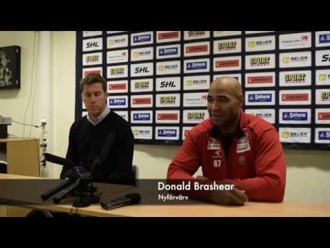 Donald Brashear ny i Modo Hockey