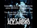 LADY GAGA - ALEJANDRO ESPAÑOL INGLES 
