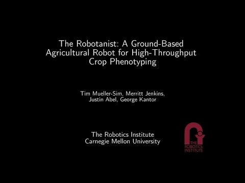 Movie Submission for ICRA 2017 - The Robotanist