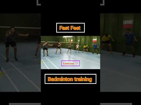 Badminton Exercises - 1 🔥 shorts | Fast Feet