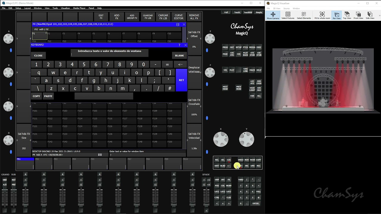 Tutoriales Basicos MagicQ: Introduccion a FX