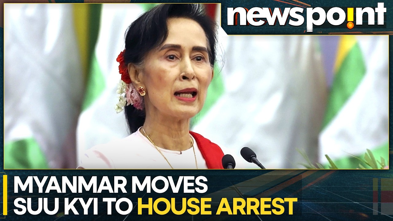 Myanmar's Military-Backed Govt Shortens Suu Kyi's Prison Term | WION Newspoint
