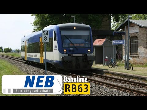 NEB | Mitfahrt RB63: Templin Stadt - Eberswalde Hbf | Stadler Regio-Shuttle RS1 (BR 650)
