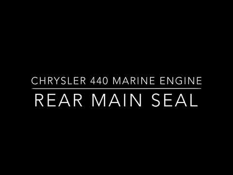 Chrysler 440 Marine Engine Rear Main Seal