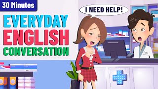Simple English Conversations for Every Place | English Speaking Practice for Beginners (A1-A2)