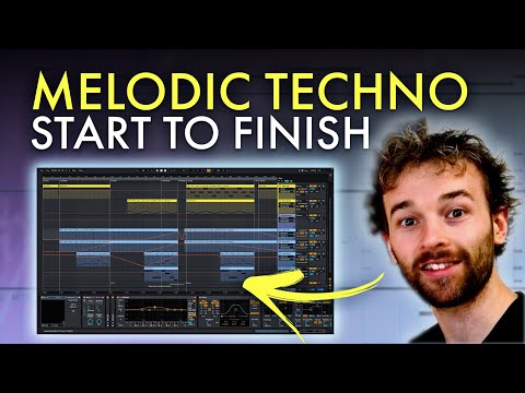 Start to Finish: Making a Full Melodic Techno Track | Beginner | Ableton Live