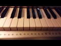 10 years (Proud of you) piano intro