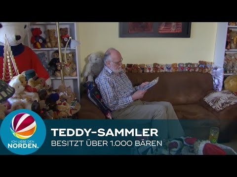 Teddy-Sammler: Dieser Hamburger hat über 1.000 Plüschbären
