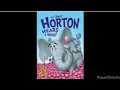 Opening To Dr Seuss Deluxe Edition Horton Hears A Who 2008 DVD
