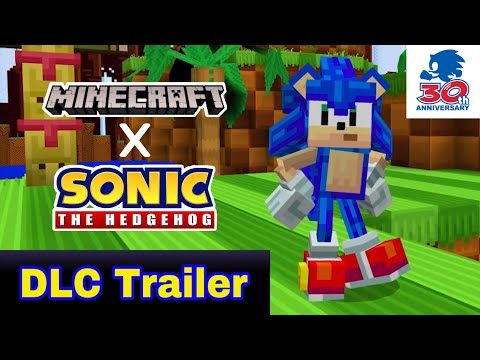Minecraft X Sonic the Hedgehog [DLC Trailer]
